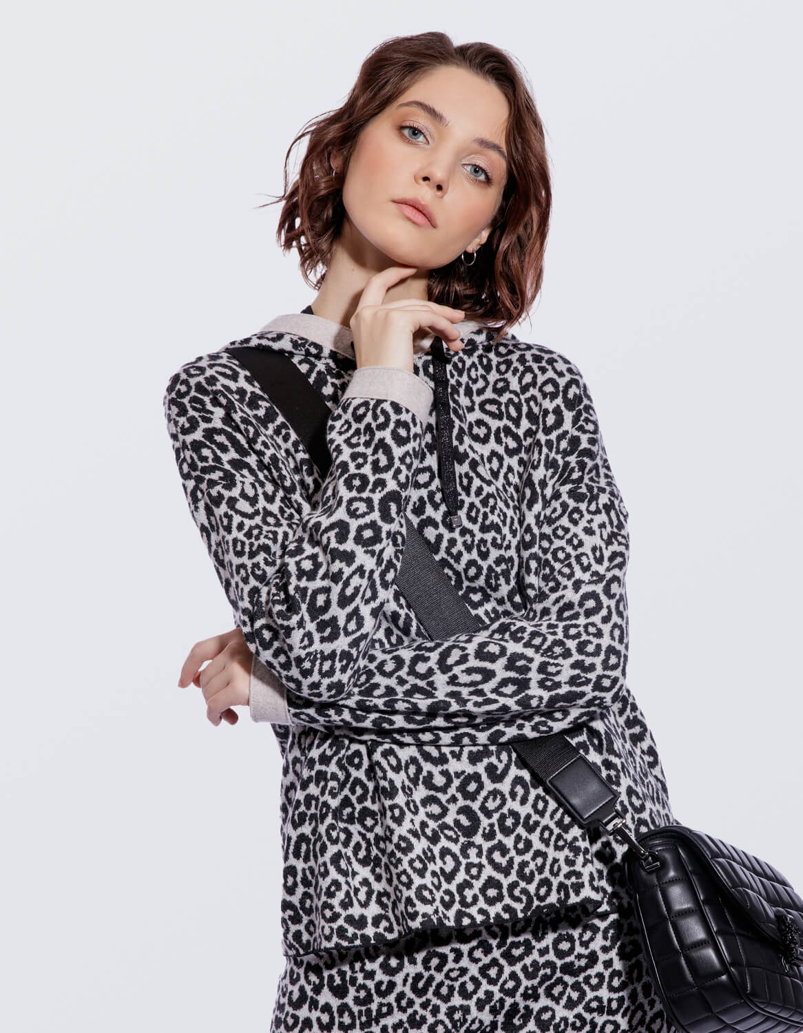 Animal Print Hoodie